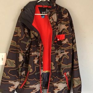 Snowboarding pants and jacket